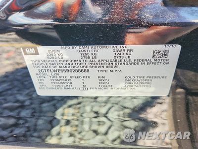 Zdjęcie 13 z 13 samochodu: 2011 GMC TERRAIN SLT VIN:2CTFLWE55B6288668 - miniatura