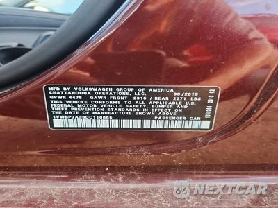 Zdjęcie 13 z 13 samochodu: 2013 VOLKSWAGEN PASSAT SE VIN:1VWBP7A39DC110665 - miniatura