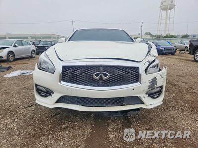 Piąte zdjęcie samochodu w środku: 2018 INFINITI Q70 5.6 LUXE VIN:JN1AY1AR3JM120002 - miniatura
