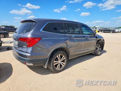 Trzecie zdjęcie samochodu z tyłu: 2017 HONDA PILOT EXL VIN:5FNYF5H89HB043970 - miniatura