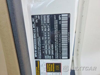 Zdjęcie 13 z 13 samochodu: 2014 MERCEDES-BENZ ML 350 4MATIC VIN:4JGDA5HB8EA409071 - miniatura