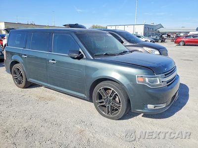 Czwarte zdjęcie samochodu z boku: 2015 FORD FLEX LIMITED VIN:2FMGK5D86FBA23095 - miniatura