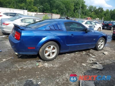 Trzecie zdjęcie samochodu z tyłu: 2007 FORD MUSTANG GT VIN:1ZVHT82H675342249 - miniatura
