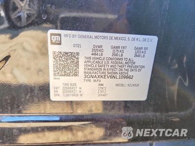 Zdjęcie 12 z 12 samochodu: 2022 CHEVROLET EQUINOX LT VIN:3GNAXKEV6NL109662 - miniatura