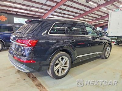 Trzecie zdjęcie samochodu z tyłu: 2021 AUDI Q7 PREMIUM PLUS VIN:WA1LXAF75MD026685 - miniatura