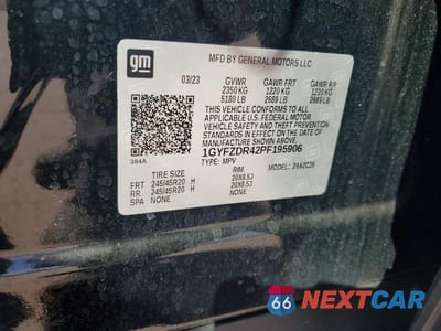Zdjęcie 13 z 13 samochodu: 2023 CADILLAC XT4 PREMIUM LUXURY VIN:1GYFZDR42PF195906 - miniatura