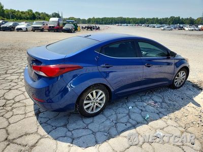 Trzecie zdjęcie samochodu z tyłu: 2015 HYUNDAI ELANTRA SE VIN:5NPDH4AE8FH567855 - miniatura