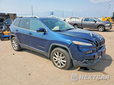 Czwarte zdjęcie samochodu z boku: 2018 JEEP CHEROKEE LIMITED VIN:1C4PJMDB0JD610103 - miniatura