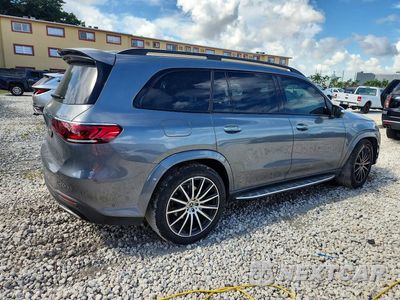 Trzecie zdjęcie samochodu z tyłu: 2022 MERCEDES-BENZ GLS 580 4MATIC VIN:4JGFF8GE3NA822524 - miniatura