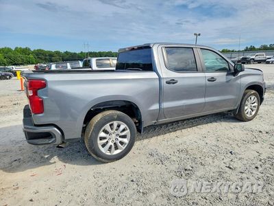 Trzecie zdjęcie samochodu z tyłu: 2022 CHEVROLET SILVERADO LTD C1500 CUSTOM VIN:3GCPWBEK4NG155043 - miniatura