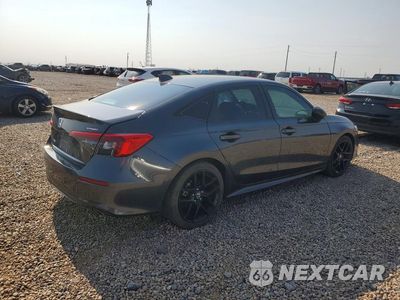 Trzecie zdjęcie samochodu z tyłu: 2022 HONDA CIVIC SPORT VIN:2HGFE2F57NH552755 - miniatura