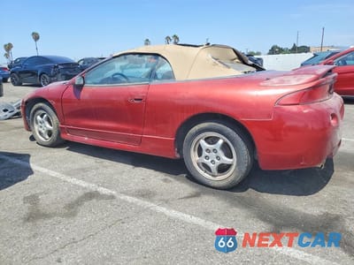Drugie zdjęcie samochodu z przodu: 1997 MITSUBISHI ECLIPSE SPYDER GST VIN:4A3AX55F5VE097164 - miniatura