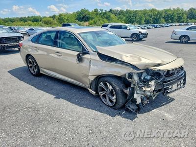 Czwarte zdjęcie samochodu z boku: 2018 HONDA ACCORD EX VIN:1HGCV1F45JA245713 - miniatura
