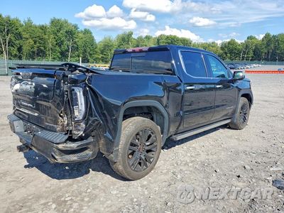 Trzecie zdjęcie samochodu z tyłu: 2021 GMC SIERRA K1500 DENALI VIN:1GTU9FEL7MZ334881 - miniatura