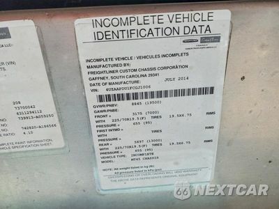 Zdjęcie 13 z 13 samochodu: 2015 FREIGHTLINER MT45G CHASSIS DELIVERY TRUCK VIN:4UZAAPDU1FCGJ1006 - miniatura