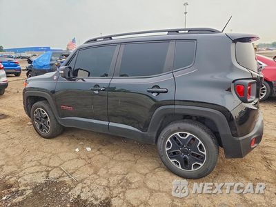 Drugie zdjęcie samochodu z przodu: 2017 JEEP RENEGADE TRAILHAWK VIN:ZACCJBCB0HPE55990 - miniatura