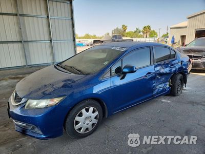 2013 HONDA CIVIC LX 2HGFB2F55DH575040 - główne zdjęcie licytacji z USA - miniatura