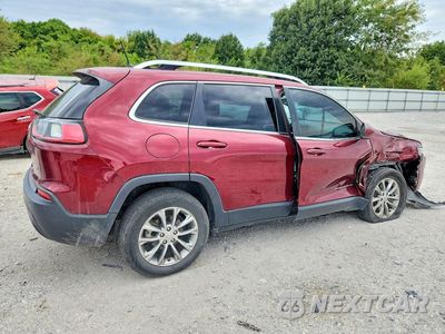 Trzecie zdjęcie samochodu z tyłu: 2021 JEEP CHEROKEE LATITUDE PLUS VIN:1C4PJLLB0MD169881 - miniatura