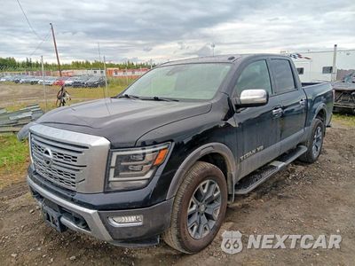 2020 NISSAN TITAN PLATINUM RESERVE 1N6AA1ED6LN500445 - główne zdjęcie licytacji z USA - miniatura