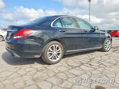 Trzecie zdjęcie samochodu z tyłu: 2016 MERCEDES-BENZ C 300 4MATIC VIN:WDDWF4KB1GR183323 - miniatura