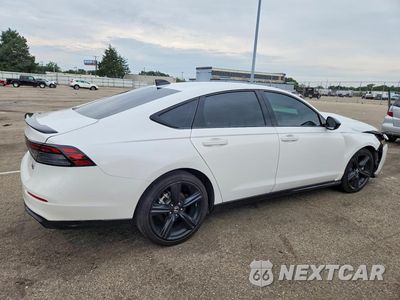 Trzecie zdjęcie samochodu z tyłu: 2025 HONDA ACCORD HYBRID SPORT-L VIN:1HGCY2F77SA039043 - miniatura