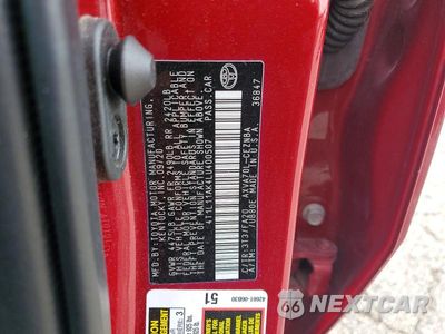 Zdjęcie 12 z 12 samochodu: 2020 TOYOTA CAMRY LE VIN:4T1L11AK4LU400507 - miniatura