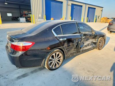 Trzecie zdjęcie samochodu z tyłu: 2015 HONDA ACCORD SPORT VIN:1HGCR2F52FA089673 - miniatura