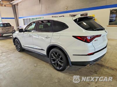 Drugie zdjęcie samochodu z przodu: 2022 ACURA MDX A-SPEC VIN:5J8YE1H00NL002580 - miniatura