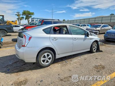 Trzecie zdjęcie samochodu z tyłu: 2012 TOYOTA PRIUS TWO VIN:JTDKN3DU7C5504092 - miniatura