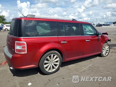 Trzecie zdjęcie samochodu z tyłu: 2015 FORD FLEX SEL VIN:2FMGK5C86FBA14379 - miniatura