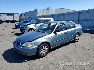 2000 HONDA CIVIC LX 2HGEJ6679YH597846 - główne zdjęcie licytacji z USA - miniatura