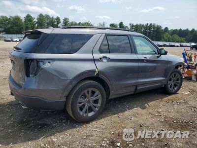 Trzecie zdjęcie samochodu z tyłu: 2021 FORD EXPLORER XLT VIN:1FMSK8DH6MGC46822 - miniatura
