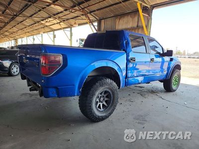 Trzecie zdjęcie samochodu z tyłu: 2011 FORD F150 SVT RAPTOR VIN:1FTFW1R65BFD32005 - miniatura