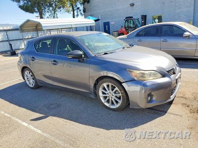 Czwarte zdjęcie samochodu z boku: 2013 LEXUS CT 200 VIN:JTHKD5BHXD2165771 - miniatura
