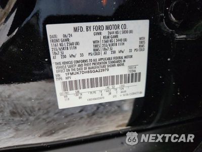 Zdjęcie 13 z 13 samochodu: 2025 FORD EXPLORER ACTIVE VIN:1FMUK7DH8SGA22970 - miniatura