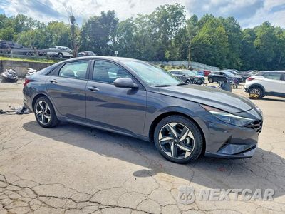 Czwarte zdjęcie samochodu z boku: 2023 HYUNDAI ELANTRA SEL VIN:KMHLS4AG9PU604574 - miniatura
