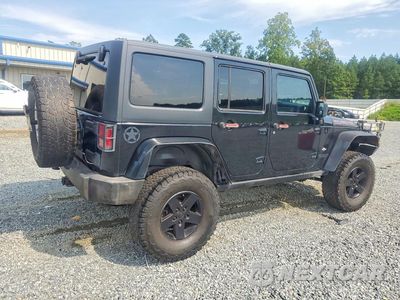 Trzecie zdjęcie samochodu z tyłu: 2013 JEEP WRANGLER UNLIMITED SPORT VIN:1C4BJWDG7DL618503 - miniatura