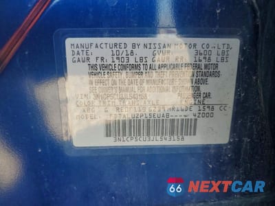 Zdjęcie 13 z 13 samochodu: 2018 NISSAN KICKS SR VIN:3N1CP5CU3JL543158 - miniatura