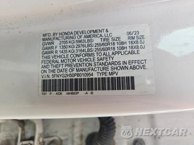 Zdjęcie 13 z 13 samochodu: 2023 HONDA PILOT EXL VIN:5FNYG2H50PB010954 - miniatura