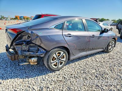 Trzecie zdjęcie samochodu z tyłu: 2016 HONDA CIVIC LX VIN:2HGFC2F55GH506091 - miniatura