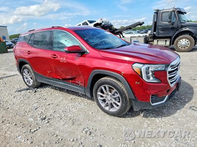 Czwarte zdjęcie samochodu z boku: 2022 GMC TERRAIN SLT VIN:3GKALVEV8NL100777 - miniatura