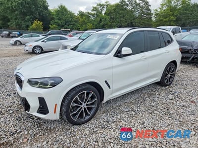 2022 BMW X3 SDRIVE30I 5UX43DP01N9L53337 - główne zdjęcie licytacji z USA - miniatura