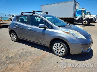 Czwarte zdjęcie samochodu z boku: 2016 NISSAN LEAF S VIN:1N4AZ0CP4GC303395 - miniatura