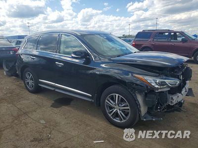 Czwarte zdjęcie samochodu z boku: 2020 INFINITI QX60 LUXE VIN:5N1DL0MM2LC522780 - miniatura