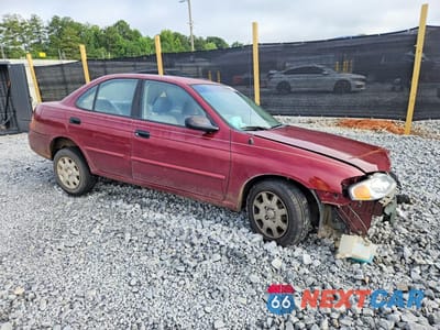 Czwarte zdjęcie samochodu z boku: 2001 NISSAN SENTRA XE VIN:3N1CB51D31L420963 - miniatura