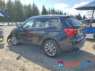 Drugie zdjęcie samochodu z przodu: 2014 BMW X3 XDRIVE28I VIN:5UXWX9C58E0D41169 - miniatura