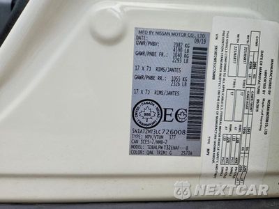 Zdjęcie 13 z 13 samochodu: 2020 NISSAN ROGUE S VIN:5N1AT2MT3LC726008 - miniatura