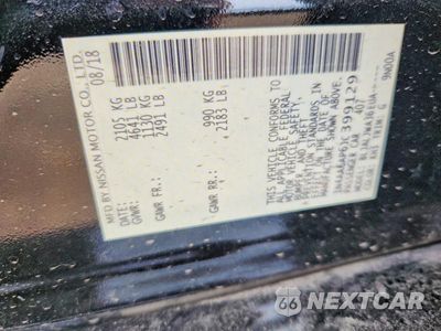 Zdjęcie 13 z 13 samochodu: 2018 NISSAN MAXIMA 3.5 SV VIN:1N4AA6AP6JC399129 - miniatura