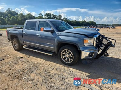 Czwarte zdjęcie samochodu z boku: 2015 GMC SIERRA K1500 SLT VIN:3GTU2VEC0FG407560 - miniatura