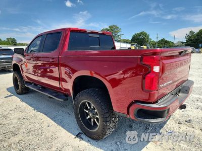 Drugie zdjęcie samochodu z przodu: 2020 CHEVROLET SILVERADO K1500 RST VIN:3GCUYEEDXLG151060 - miniatura